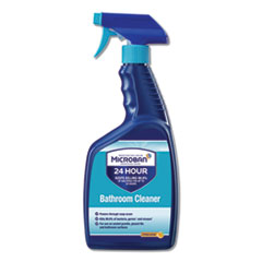 24-Hour Disinfectant Bathroom Cleaner, Citrus, 32 oz Spray Bottle