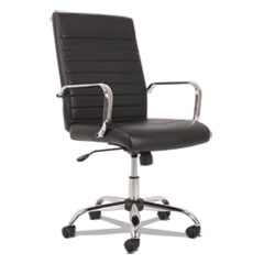 5-Eleven Mid-Back Executive Chair, Supports Up to 250 lb, 17.1