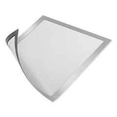 DURAFRAME Magnetic Sign Holder, 5.5 x 8.5, Silver Frame, 2/Pack