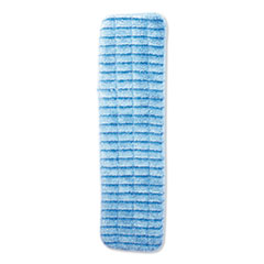 Microfiber Wet Mops, 18 x 5, Blue