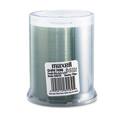 Maxell CD Recordable Media - CD-R - 48x - 700 MB - 100 Pack Spindle