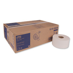Advanced Jumbo Bath Tissue, 1-Ply, White, 1200 ft/Roll,12 Rolls/Carton