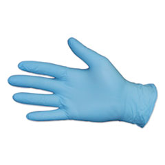 Pro-Guard Disposable Powder-Free General-Purpose Nitrile Gloves, Blue, X-Large, 100/Box