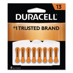 Hearing Aid Battery, #13, 8/Pack