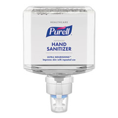 Healthcare Advanced Foam Hand Sanitizer, 1,200 mL, Natural Scent, For ES8 Dispensers, 2/Carton