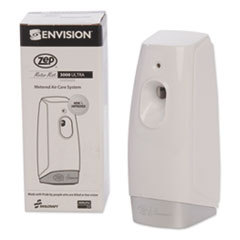 4510014264187, SKILCRAFT, Zep Meter Mist 3000 Odor Control Dispenser, 3.25"x 3.63" x 10.5", White