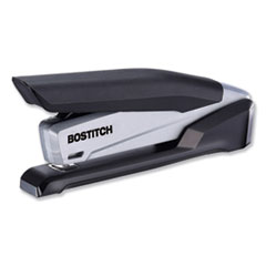 InPower Spring-Powered Premium Desktop Stapler, 20-Sheet Capacity, Black/Gray