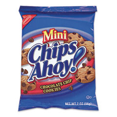 Chocolate Chip Cookies - Single Serve, 2 oz Packets, 60/Carton