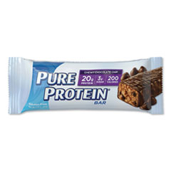 Pure Protein Bar, Chewy Chocolate Chip, 1.76 oz Bar, 6/Box