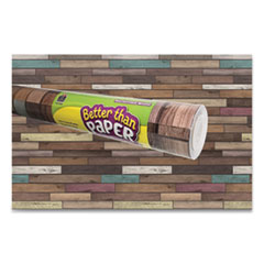 Better Than Paper Bulletin Board Roll, 4 ft x 12 ft, Reclaimed Wood