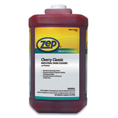 Cherry Industrial Hand Cleaner with Abrasive, Cherry, 1 gal Bottle, 4/Carton