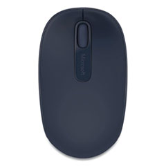 Mobile 1850 Wireless Optical Mouse, 2.4 GHz Frequency/16.4 ft Wireless Range, Left/Right Hand Use, Wool Blue