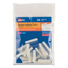 TAB,INDX,1X1/3,25/PK,CLR