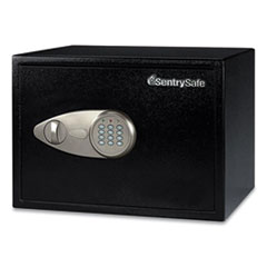 Electronic Lock Safe with Keypad, 1.18 cu ft, 16.9 x 14.6 x 10.6, Black