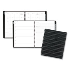 Elevation Academic Weekly/Monthly Planner, 11 x 8.5, Black, 2021-2022