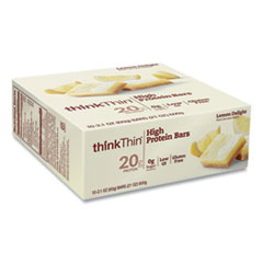 High Protein Bars, Lemon Delight, 2.1 oz Bar, 10 Bars/Carton, Ships in 1-3 Business Days