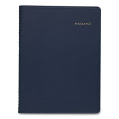 Weekly Appointment Book, 11 x 8.25, Navy, 2022-2023