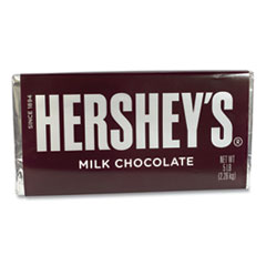 Milk Chocolate Bar, 5 lb Bar, Ships in 1-3 Business Days