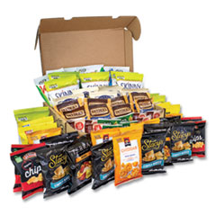 Big Healthy Snack Box, 61 Assorted Snacks/Box, Ships in 1-3 Business Days