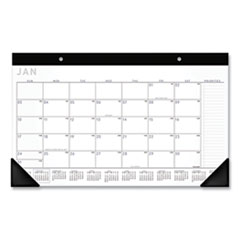 Contemporary Compact Desk Pad, 18 x 11, 2022