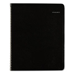 Weekly Planner, 8.75 x 7, Black, 2022