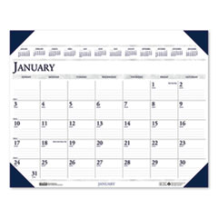 Executive Monthly Desk Pad Calendar, 24 x 19, 2022