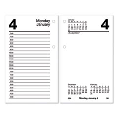 At-A-Glance Recycled Loose-Leaf Desk Calendar Refill