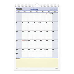 QuickNotes Wall Calendar, 12 x 17, 2022