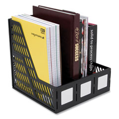 Advantus 3-compartment Magazine/Literature File