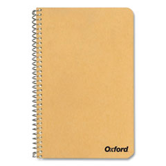 One-Subject Notebook, Medium/College Rule, Tan Cover, 11 x 8.5, 80 Sheets