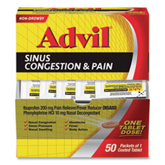 FIRST AID,ADVIL SINUS,50