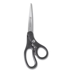 KleenEarth Basic Plastic Handle Scissors, 8