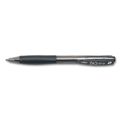 BU3 Ballpoint Pen, Retractable, Medium 1 mm, Black Ink, Smoke/Black Barrel, 18/Pack