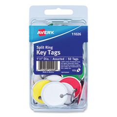 TAG,KEY,MTL RIM,50/PK,AST