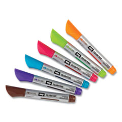 Premium Glass Board Dry Erase Marker, Medium Bullet Tip, Assorted Colors, 6/Pack