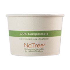 No Tree Paper Bowls, 8 oz, 3.4