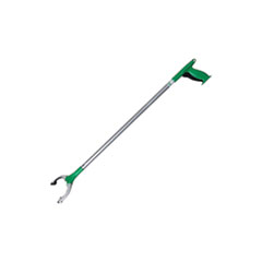 Nifty Nabber Trigger-Grip Extension Arm, 36.54", Silver/Green