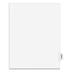 Avery-Style Preprinted Legal Side Tab Divider, Exhibit I, Letter, White, 25/Pack, (1379)