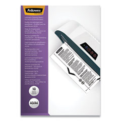 Laminator Cleaning Sheets, 3 to 10 mil, 8.5" x 11", White, 10/Pack