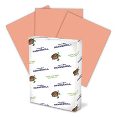 Colors Print Paper, 20lb, 8.5 x 11, Salmon, 500/Ream