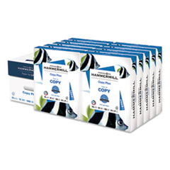 Copy Plus Print Paper, 92 Bright, 20 lb, 8.5 x 11, White, 500 Sheets/Ream, 10 Reams/Carton