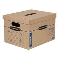 SmoothMove Classic Moving/Storage Boxes, Small, Half Slotted Container (HSC), 15