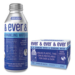 Reverse Osmosis Sparkling Water, 16 oz Bottle, 12/Carton