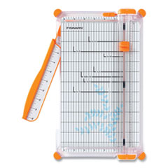 SureCut Deluxe Paper Trimmer, 10 Sheets, 12" Cut Length, Plastic Base, 9 x 15