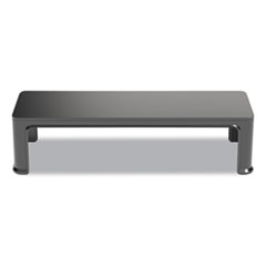 Plastic Desk Shelf, 26 x 7.2 x 6.6, Black