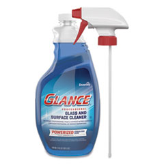 Glance Powerized Glass and Surface Cleaner, Liquid, 32 oz