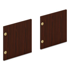 Mod Laminate Doors for 60"W Mod Desk Hutch, 14.87 x 14.83, Traditional Mahogany, 2/Carton