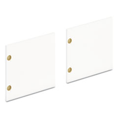 Mod Laminate Doors for 48"W Mod Desk Hutch, 15.87 x 14.83, Simply White, 3/Carton