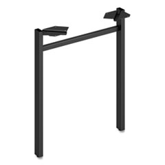 Mod U-Leg, 23.75" x 2" x 27.86", Black