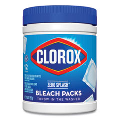 Control Bleach Packs, Regular, 12 Tabs/Pack, 6 Packs/Carton